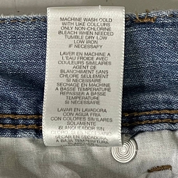 Michael Kors Mens Light Wash Jeans, Size 34/30 100% Cotton Straight Cut - Picture 4 of 10